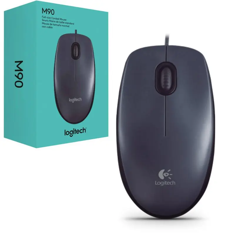 MOUSE LOGITECH M90 BLACK